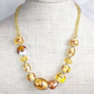 Safari Murano Art Glass Necklace